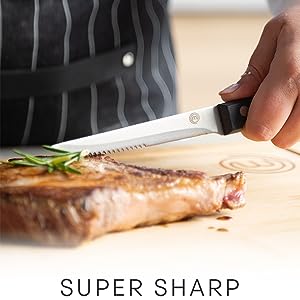 Комплект ножове за стек и пица MasterChef - 4 части