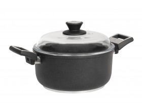 SKK Тенджера дълбока 11 см. + капак - Ø 16 см.