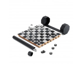 UMBRA Комплект за шах и дама “ROLZ“ 