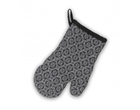 KELA Кухненска ръкавица за топли съдове “Gianna“ - черна/сива