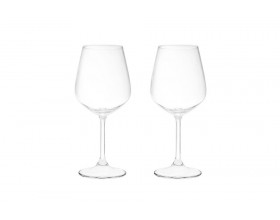MAKU Комплект от 2бр чаши за вино Titanium Crystal - 350мл.