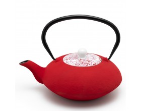BREDEMEIJER Чугунен чайник “Yantai“ - 1,2л - цвят червен