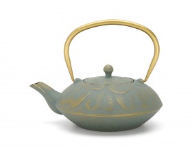 BREDEMEIJER Чугунен чайник “Kunming“ - син - 1,3 л