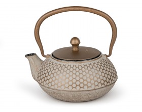 BREDEMEIJER Чугунен чайник “Jiangxi“ - бежов - 0,7 л