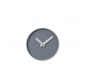 BLOMUS Стенен часовник RIM, размер S - цвят Steel Gray / Ashes of Roses