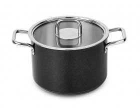 SILAMPOS Тенджера с капак Comfort Black -  Ø 20см. 