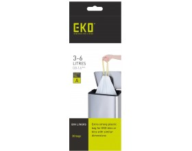 EKO Торби за смет с връзки, размер А, 3-6 литра, 30 бр.