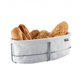 GEFU Панер за хляб BRUNCH - овален - бял