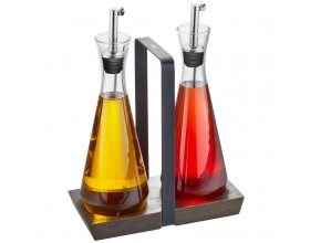 GEFU Комплект за олио и оцет с дървена стойка “X-PLOSION®“
