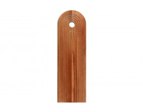 MAKU Оребрена акациева дъска за сервиране 50х15,5см.