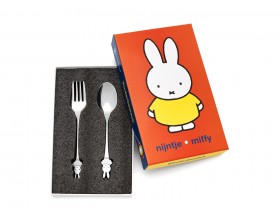 ZILVERSTAD Комплект детски прибори за хранене “Miffy“ - 2 части