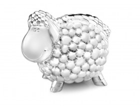 ZILVERSTAD Детска касичка“Овца“ - цвят сребро