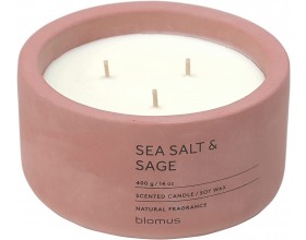 BLOMUS Ароматна свещ FRAGA размер XL  - аромат Sea Salt & Sage - цвят Withered Rose 