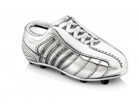 ZILVERSTAD Детска касичка със сребърно покритие “Футболна обувка“