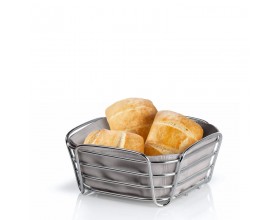 BLOMUS Панер за хляб DELARA, размер M - цвят сив (Taupe) / хром