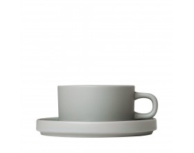 BLOMUS Комплект от 2 бр.чаши за чай PILAR - цвят светло-сив (Mirage Grey)