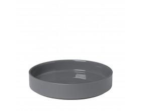 BLOMUS Дълбока чиния PILAR, Ø20 см - цвят сив (Pewter)