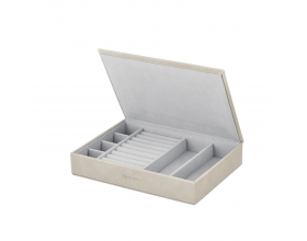 BLOMUS Кутия за бижута “SAHLA“, размер M - цвят опушено бежово (Nomad)