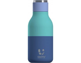 ASOBU Двустенна термо бутилка “URBAN“ - 460 мл - цвят пастелно син