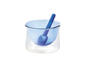 PHILIPPI Купичка за сладолед с лъжица “GELATO“ - цвят син