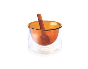 PHILIPPI Купичка за сладолед с лъжица “GELATO“ - цвят карамел