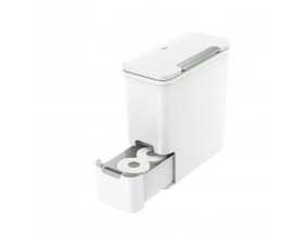 EKO Кош с TOUCH механизъм и отделение за съхранение STACKSTORE - 9 л.- бял