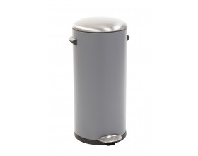 EKO Кош за отпадъци с педал  “BELLE DELUXE“- 30 литра - сив