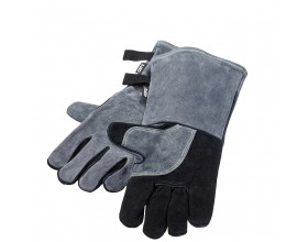 GEFU Кожени ръкавици за барбекю BBQ - сиво-черни