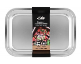 MAKU Стоманена тава за печене 33х22 см.