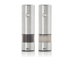 AdHoc Комплект електрически мелнички за сол и пипер i.Mill - стомана