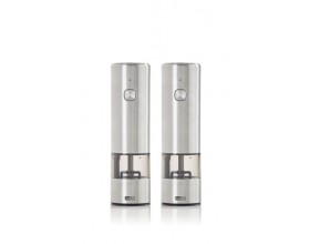 AdHoc Комплект електрически мелнички за сол и пипер i.Mill MINI - стомана