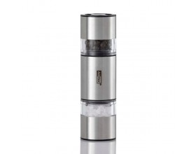 AdHoc Двойна мелничка за сол и пипер DuoMill Mini - 11 см - стомана