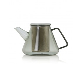AdHoc Стъклен чайник с инфузер 1,5 л. Orient+ - сиво стъкло