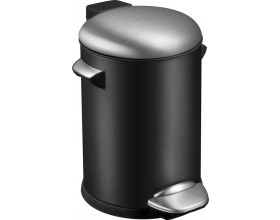 EKO Кош за отпадъци с педал  “BELLE DELUXE“- 3 литра - черен