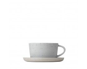 BLOMUS Комплект от 2 бр. чаши за кафе или чай 150 мл. - SABLO - цвят светло сив (Cloud)