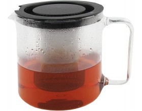 BREDEMEIJER Стъклен чайник със стоманен инфузер “Emma“ - 1.3 л. 