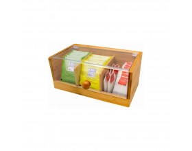 Nerthus Бамбукова кутия за съхранение на чай - малка