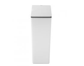 EKO Кош с TOUCH механизъм “MORANDI TOUCH“ - 40л - бял