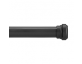 UMBRA Корниз “CAST IRON CAP“ - цвят черен - размер 91-183 см.
