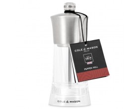COLE & MASON Акрилна мелничка за пипер “BROMLEY“ - 15 см.