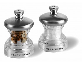 COLE & MASON Комплект мелнички за сол и пипер “PO3“ - 6,5 см.