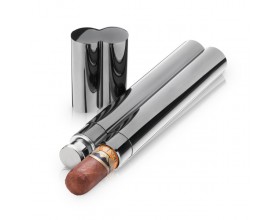 VISKI Бутилка за алкохол с калъф за пура “WARREN“