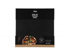 MAKU Стоманена плоча за печене на пица 35x35см