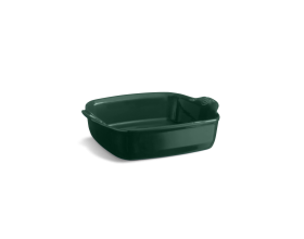 EMILE HENRY Керамична тава "SQUARE OVEN DISH"- 22х22см - цвят зелен кедър