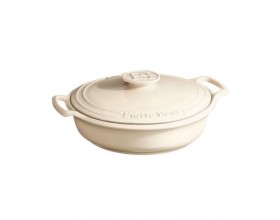 EMILE HENRY Керамична тенджера “Sublime“ Ø 38 см, 3,2л - цвят екрю