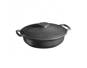 EMILE HENRY Керамична тенджера “Sublime“ Ø 38 см, 3,2л - цвят черен