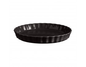 EMILE HENRY Керамична форма за тарт Ø 29,5 см "TART DISH"- цвят черен