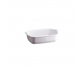 EMILE HENRY Керамична тава "INDIVIDUAL OVEN DISH"- 22х15см - цвят бял