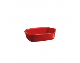 EMILE HENRY Керамична тава "INDIVIDUAL OVEN DISH"- 22х15см - цвят червен