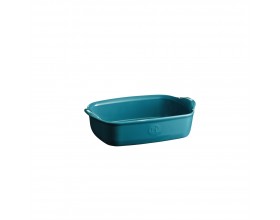 EMILE HENRY Керамична тава "INDIVIDUAL OVEN DISH"- 22х15см - цвят син